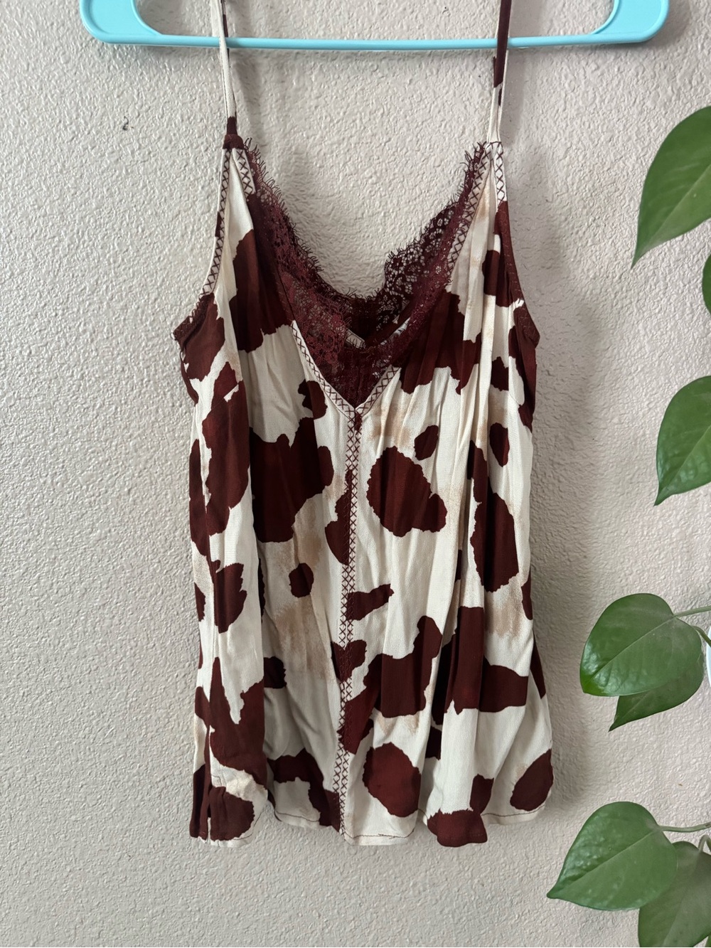 Idyllwind cow print tank top